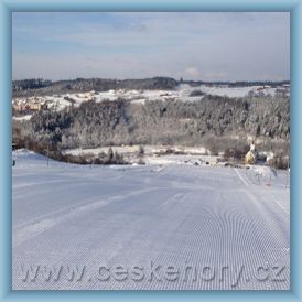Ski area� Hlubocky