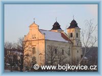 Bojkovice - Kosćioł