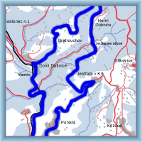 Trasy rowerowe - Okrążenie Ponikla