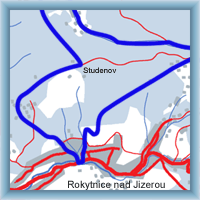 Trasy rowerowe - Okrążenie nad Harrachovem