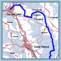 Trasy rowerowe - Do Ścian Trzebovskich