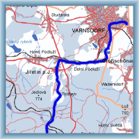 Trasy rowerowe - Kytlice – Dolne Podluże – Varnsdorf