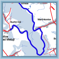 Trasy rowerowe - Trasa widokowa – Broumowskimi Ścianami