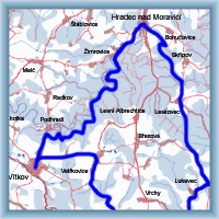 Trasy rowerowe - Wielkie okrążenie Niskim Jesionikiem