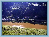 Widok z panoramy Belweder na Dolny Żłeb