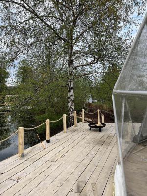 Glamping Jedlová z wellness zewnętrznym