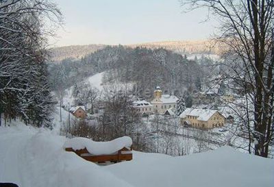 Chata Na zimni strani Karkonosze