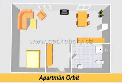 Apartament Karlov - Orbit