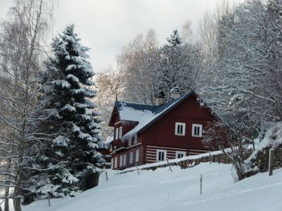 Górska chata Slunce